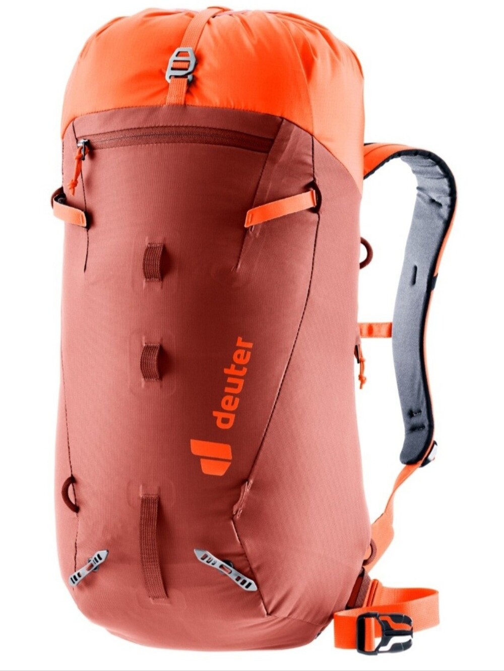 Deuter Unisex  Guide 24 Mountaineering Backpack Redwood Papaya 24L NWT